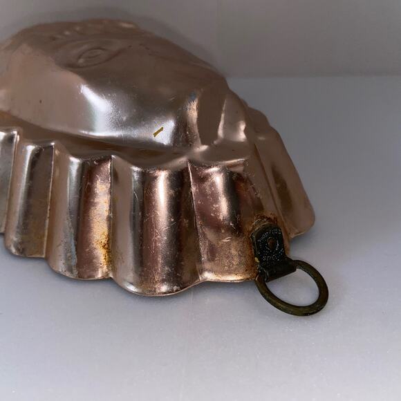 Vintage Fish Copper Mold Tin Samarius Shelton Conn. 12.5" American Made - Picture 3 of 4